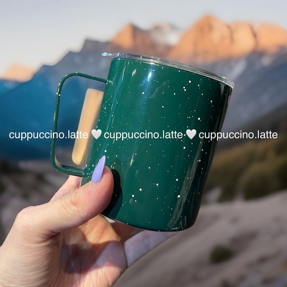 Starbucks Accessories - ✨NWT✨2026 Starbucks x MiiR Green Speckled Stainless Steel Travel Mug